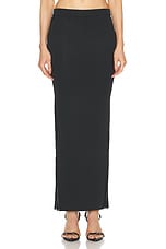 RTA Gizelle Skirt in Black, view 2, click to view large image.