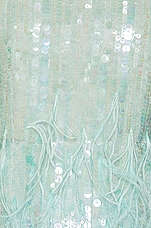 retrofete Anastasia Dress in Turquoise Powder, view 4, click to view large image.