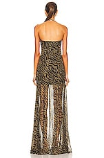 retrofete Nicole Dress in Tiger Stripe, view 3, click to view large image.
