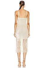 retrofete Nalu Dress in Iridescent Ivory, view 3, click to view large image.