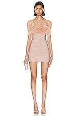 retrofete Torin Dress in Dusty Peach, view 1, click to view large image.