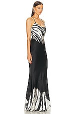 retrofete Cami Dress in Zebra Ink Ombre, view 2, click to view large image.