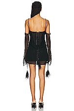 retrofete Colette Dress in Black, view 3, click to view large image.