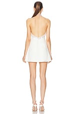 retrofete Kristi Dress in White, view 3, click to view large image.