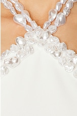 retrofete Kristi Dress in White, view 4, click to view large image.