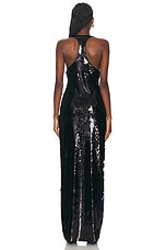 retrofete Bella Sequin Dress in Black, view 5, click to view large image.