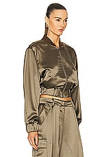retrofete Wes Jacket in Military Green, view 2, click to view large image.