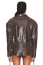 retrofete Salome Jacket in Vintage Brown, view 3, click to view large image.