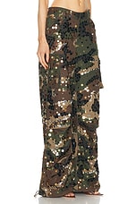 retrofete Alexia Pant in Camo, view 3, click to view large image.