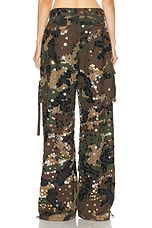 retrofete Alexia Pant in Camo, view 4, click to view large image.