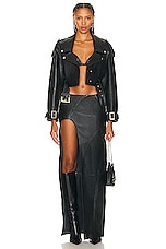 retrofete retofete Tash Skirt in Black, view 5, click to view large image.