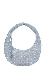 retrofete Elodie Large Bag in Chambray & Silver, view 1, click to view large image.
