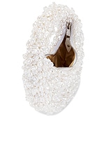 retrofete Lottie Pearl Bag in White, view 4, click to view large image.