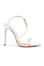 retrofete Pearl Sandal in White, view 1, click to view large image.