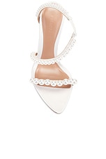 retrofete Pearl Sandal in White, view 4, click to view large image.