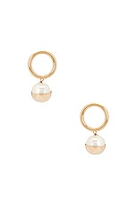 Rosantica Aria Drop Earrings in Pearls, view 1, click to view large image.