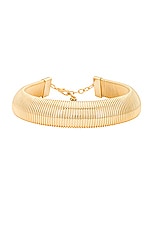 Rosantica Elettra Choker Necklace in Gold, view 1, click to view large image.