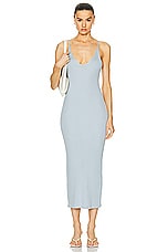 SABLYN Allison Ribbed Dress in Whisper, view 1, click to view large image.