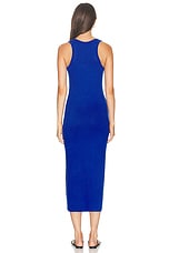 SABLYN Roxanne Slim Fit Scoop Neck Dress in Lapis, view 3, click to view large image.