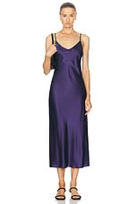 SABLYN Taylor V Neck Bias Cut Dress in Astral, view 1, click to view large image.