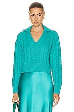 SABLYN Anaya Sweater in Viv, view 1, click to view large image.