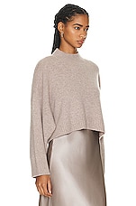 SABLYN Wells Cashmere Sweater in Toast, view 2, click to view large image.