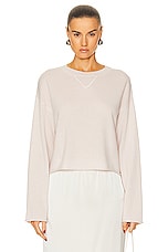 SABLYN Maureen Cashmere Sweater in Lunar, view 1, click to view large image.