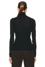 SABLYN Belle Cashmere Sweater in Black, view 3, click to view large image.