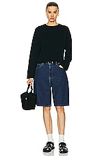 SABLYN Maureen Cashmere Sweater in Black, view 4, click to view large image.