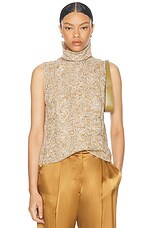 SABLYN Saige Top in Marled Matte Gold, view 1, click to view large image.