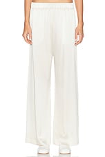 SABLYN Brynn High Rise Pull On Wide Leg Pant in Gardenia, view 1, click to view large image.