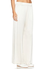 SABLYN Brynn High Rise Pull On Wide Leg Pant in Gardenia, view 2, click to view large image.
