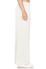 SABLYN Brynn High Rise Pull On Wide Leg Pant in Gardenia, view 3, click to view large image.