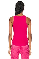 SABLYN Jameela Racerback Tank Top in Lipstick, view 3, click to view large image.