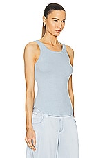 SABLYN Jameela Racerback Tank Top in Whisper, view 2, click to view large image.