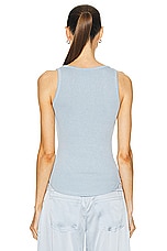 SABLYN Jameela Racerback Tank Top in Whisper, view 3, click to view large image.