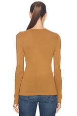 SABLYN Quincy Top in Matte Gold, view 3, click to view large image.