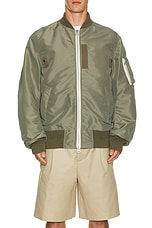 Sacai Blouson in Khaki, view 4, click to view large image.