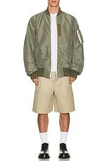 Sacai Blouson in Khaki, view 5, click to view large image.