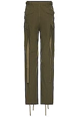 Sacai Rip Stop Pants in Khaki, view 2, click to view large image.