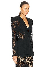 SANS FAFF Kensington Lace Blazer in Black, view 2, click to view large image.