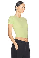 SAMI MIRO VINTAGE Mini Tee in Matcha, view 2, click to view large image.