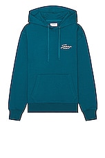 SATURDAYS NYC Ditch Signature Hoodie in Gulf Coast, view 1, click to view large image.