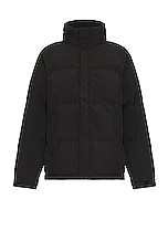 SATURDAYS NYC Enomoto Puffer Jacket in Black, view 1, click to view large image.