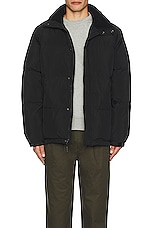 SATURDAYS NYC Enomoto Puffer Jacket in Black, view 4, click to view large image.