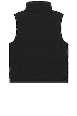 SATURDAYS NYC Adachi Puffer Vest in Black, view 2, click to view large image.