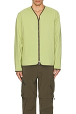 SATURDAYS NYC Khari Reversible Jacket in Army Green, view 4, click to view large image.