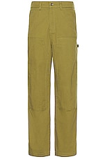 SATURDAYS NYC Morris Canvas Carpenter Pant in Mayfly, view 1, click to view large image.