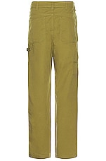 SATURDAYS NYC Morris Canvas Carpenter Pant in Mayfly, view 2, click to view large image.