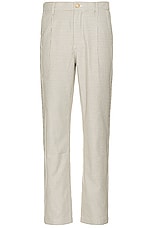 SATURDAYS NYC Dean Houndstooth Trouser in Bungee, view 1, click to view large image.
